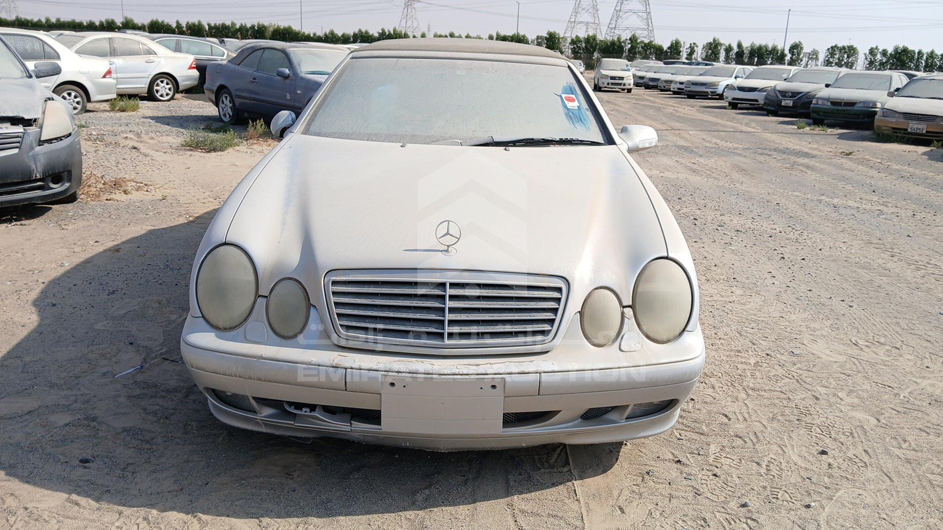 2001 MERCEDES CLK320 VIN: WDB2084651T055097