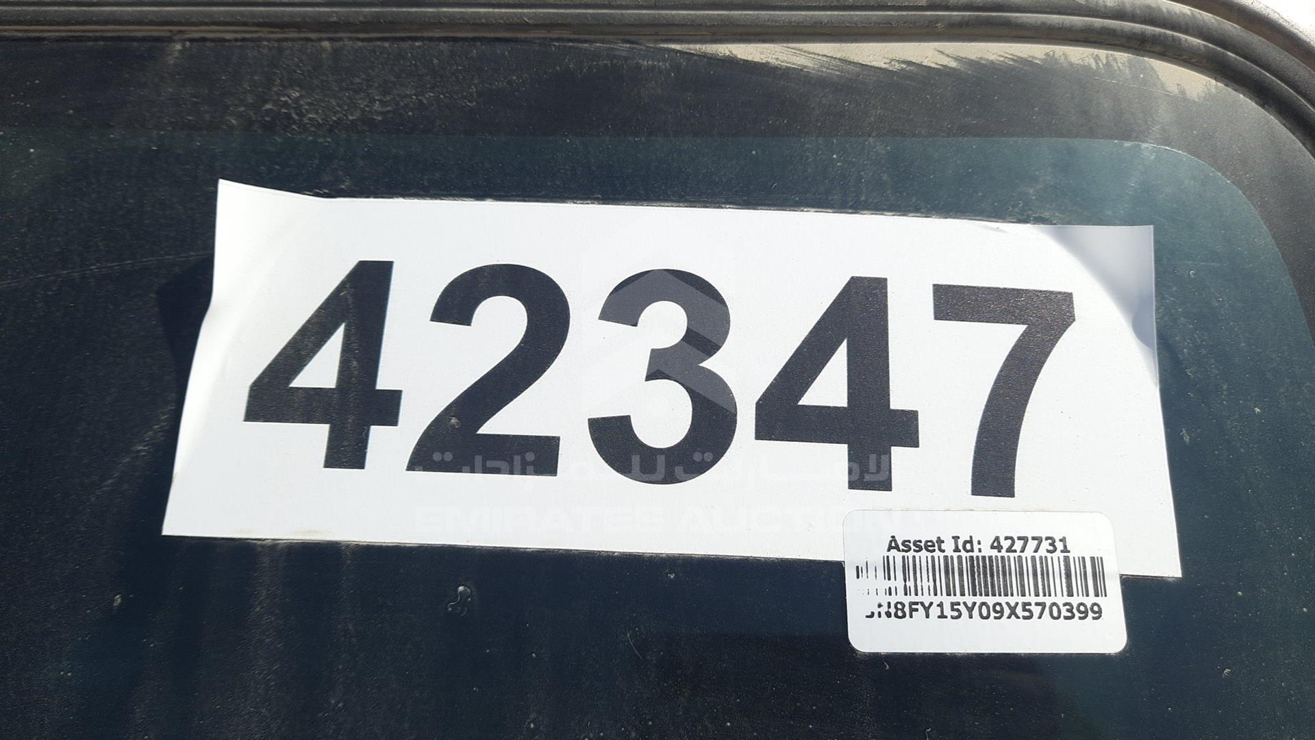 2009 NISSAN PATROL VIN: JN8FY15Y09X570399