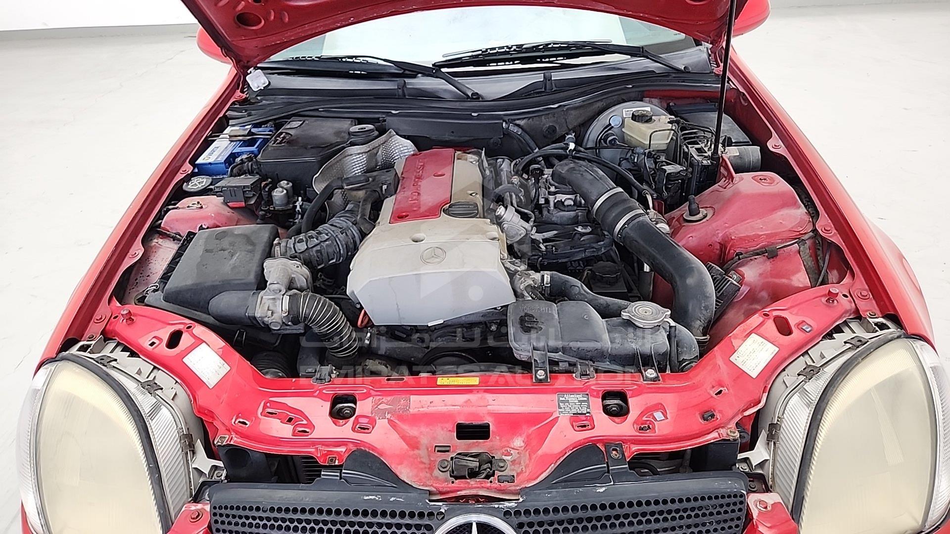 2000 MERCEDES SLK230 VIN: WDB1704471F115333
