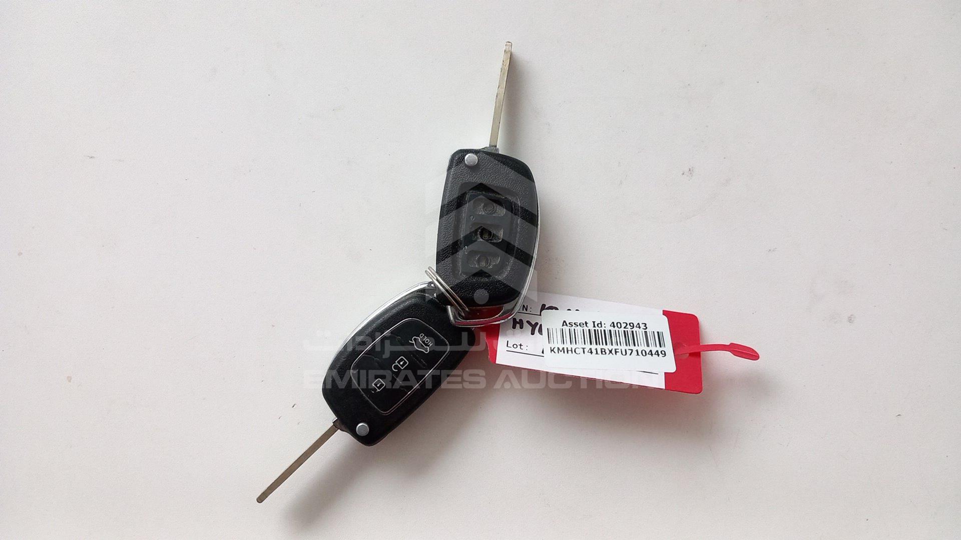 2015 HYUNDAI ACCENT VIN: KMHCT41BXFU710449