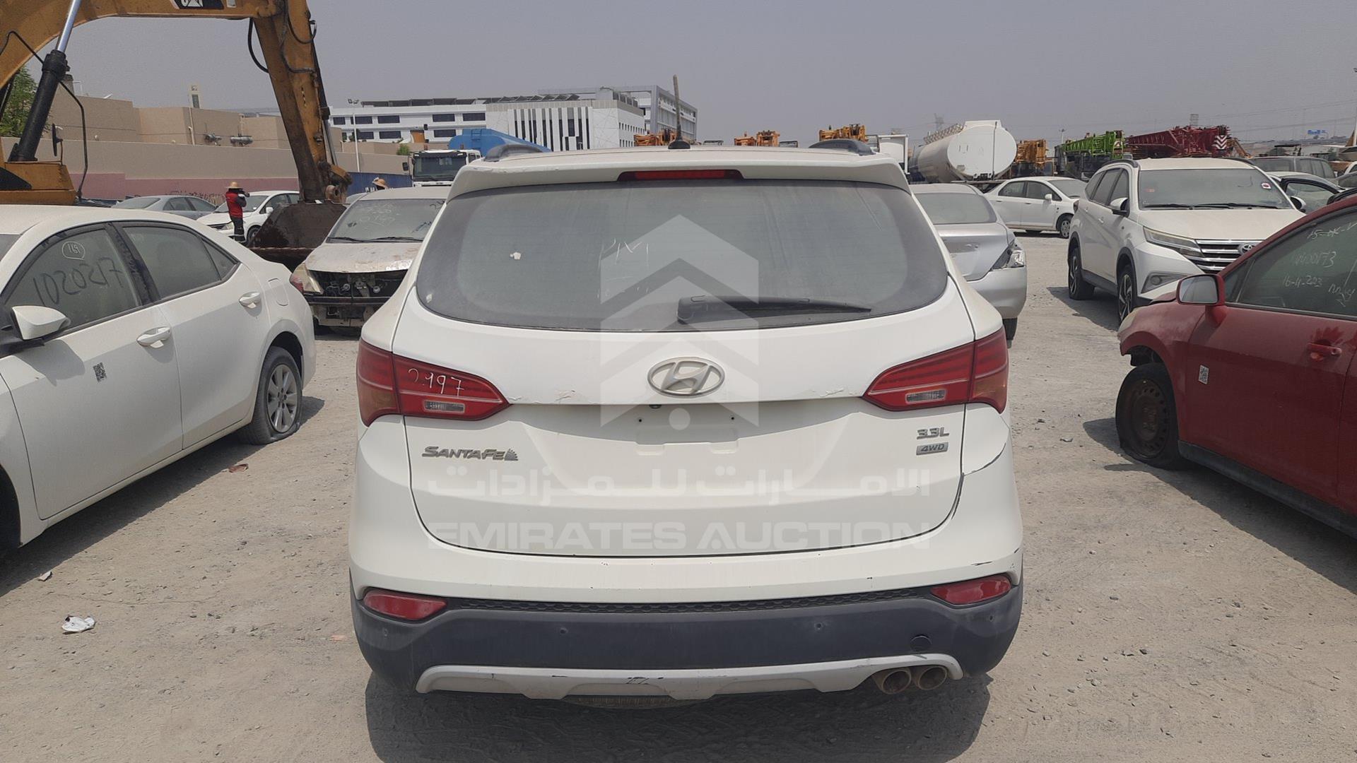 2014 HYUNDAI SANTA FE VIN: KMHSU81E4DU073033