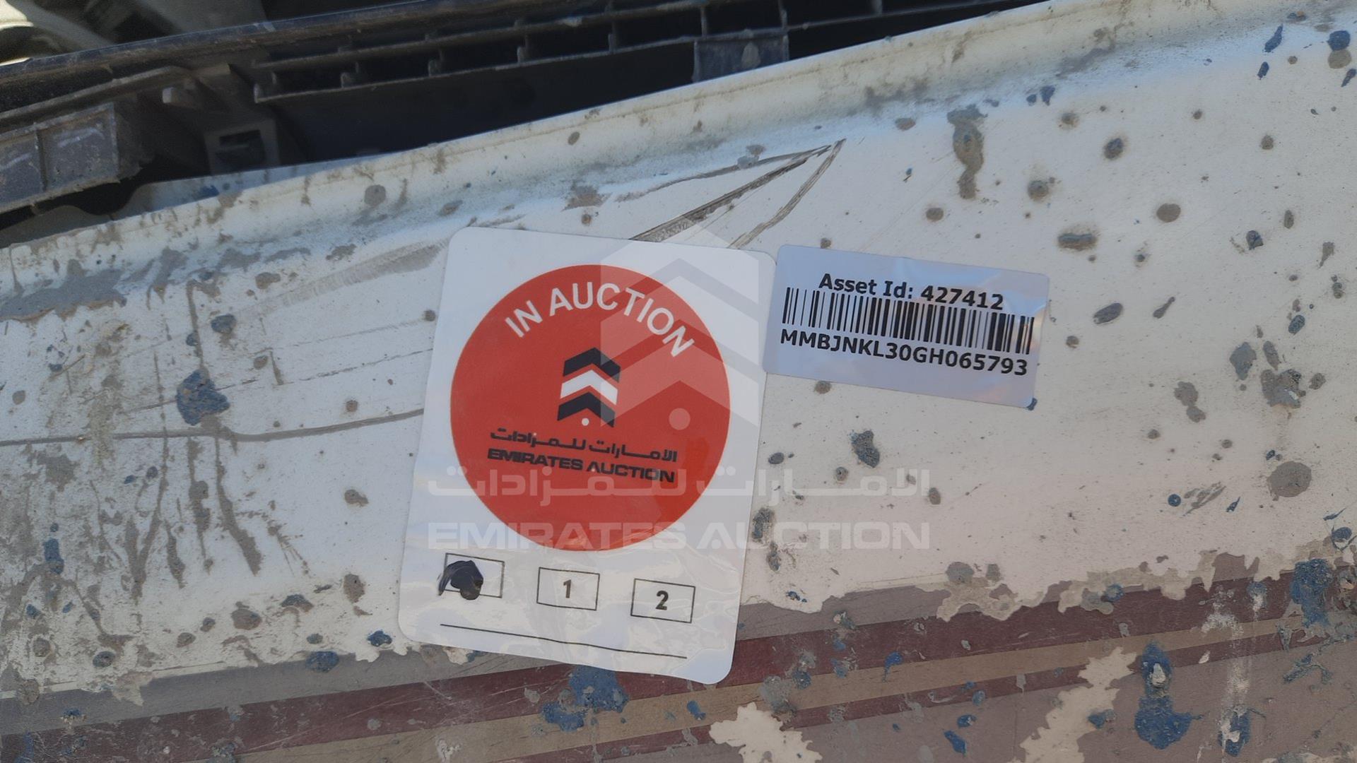 2016 MITSUBISHI L 200 VIN: MMBJNKL30GH065793