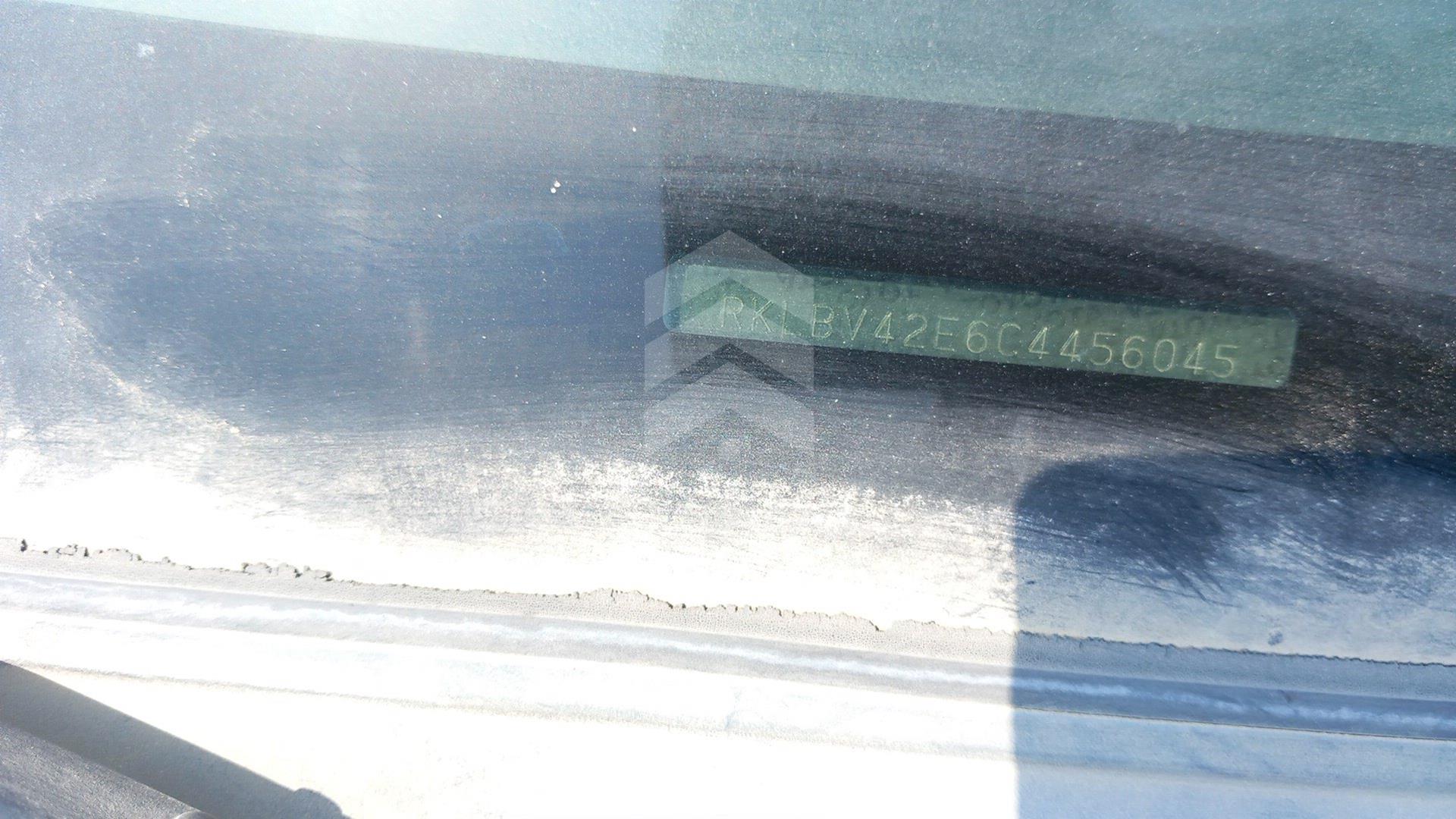2012 TOYOTA COROLLA VIN: RKLBV42E6C4456045
