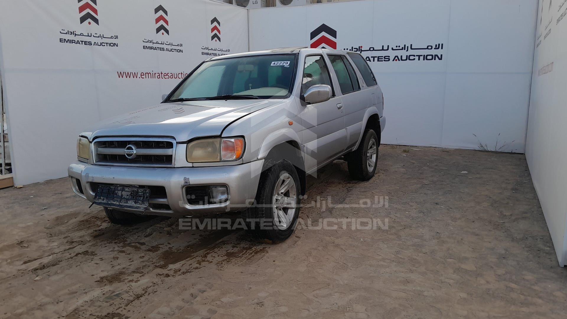 2004 NISSAN PATHFINDER VIN: JN8DR05YX4W700198