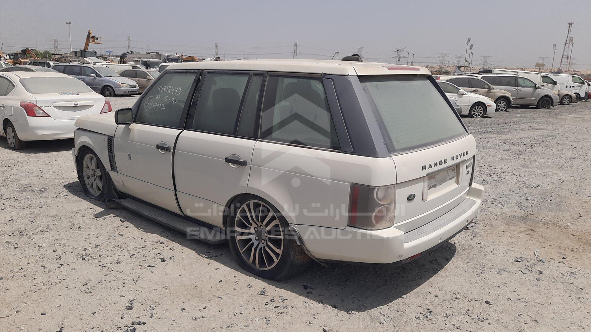 2007 RANGE ROVER HSE VIN: SALLMAM547A250156