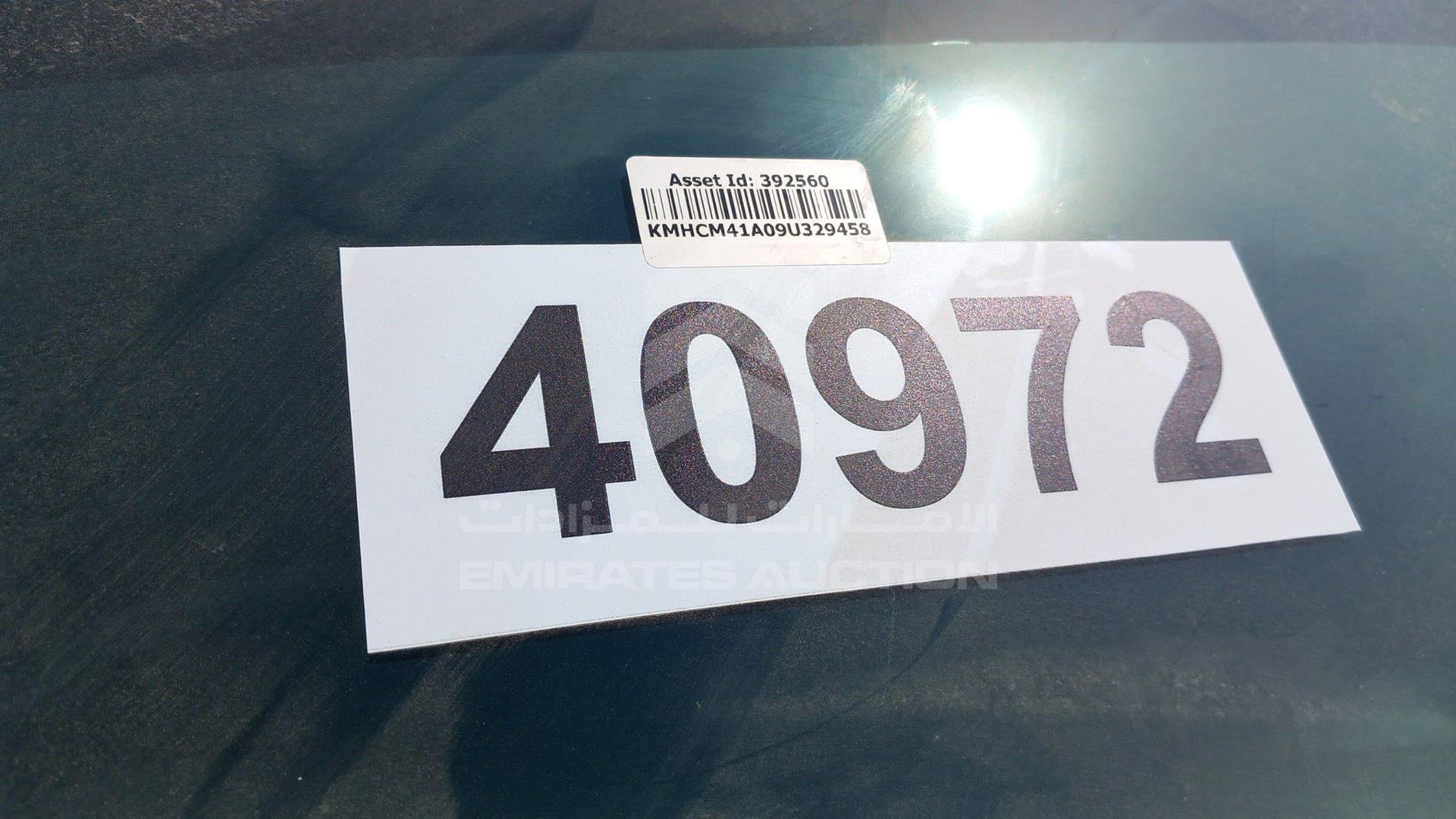 2009 HYUNDAI ACCENT VIN: KMHCM41A09U329458