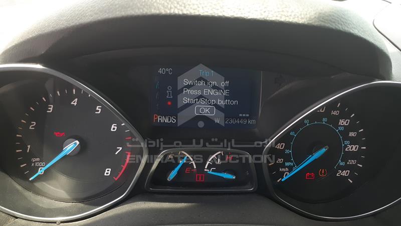 1FMCU0F70EUC03424 Auction: EmiratesAuction Lot: 405470 1FMCU0F70EUC03424 Ford Escape 2014 BLACK Photo 2