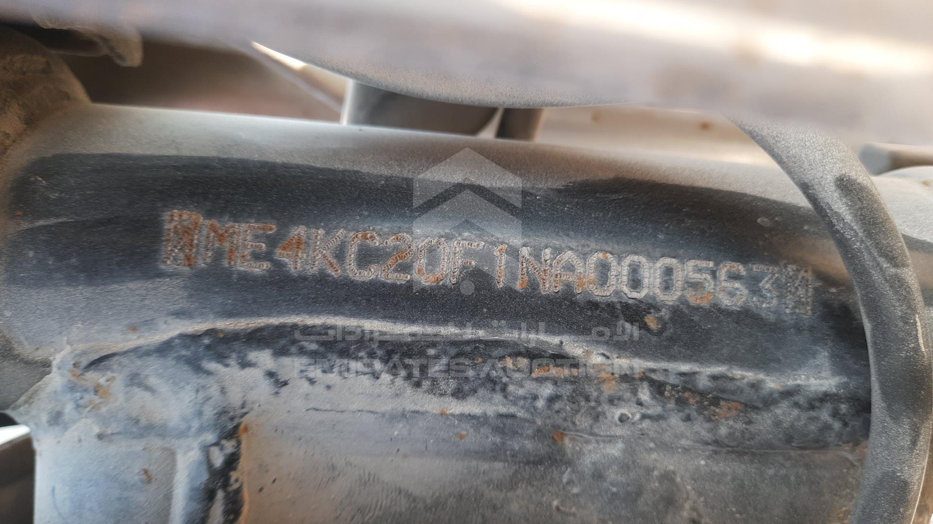 2022 HONDA UNICORN VIN: ME4KC20F1NA000563
