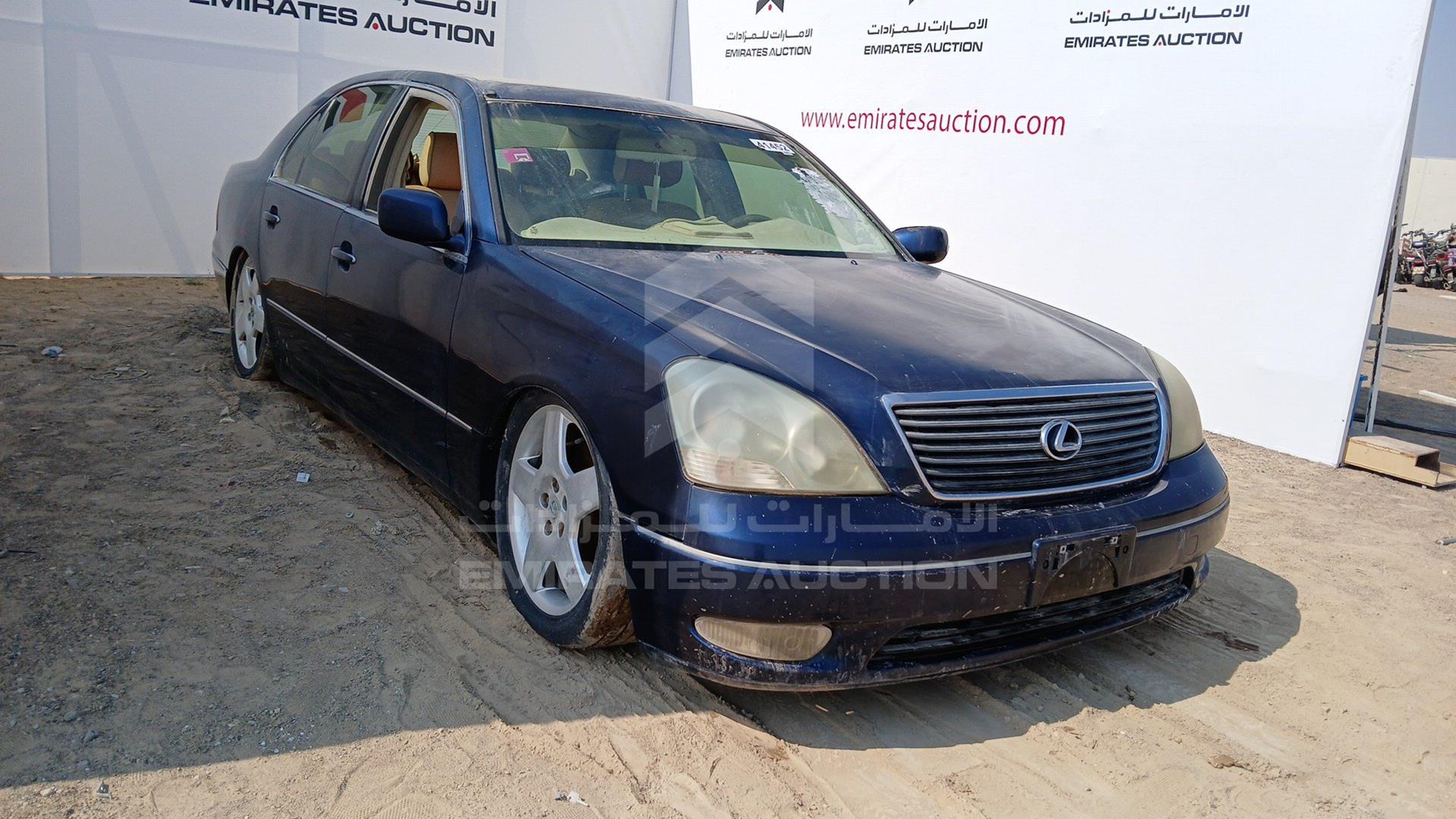 2002 LEXUS LS 430 VIN: JTHBN30F620078753