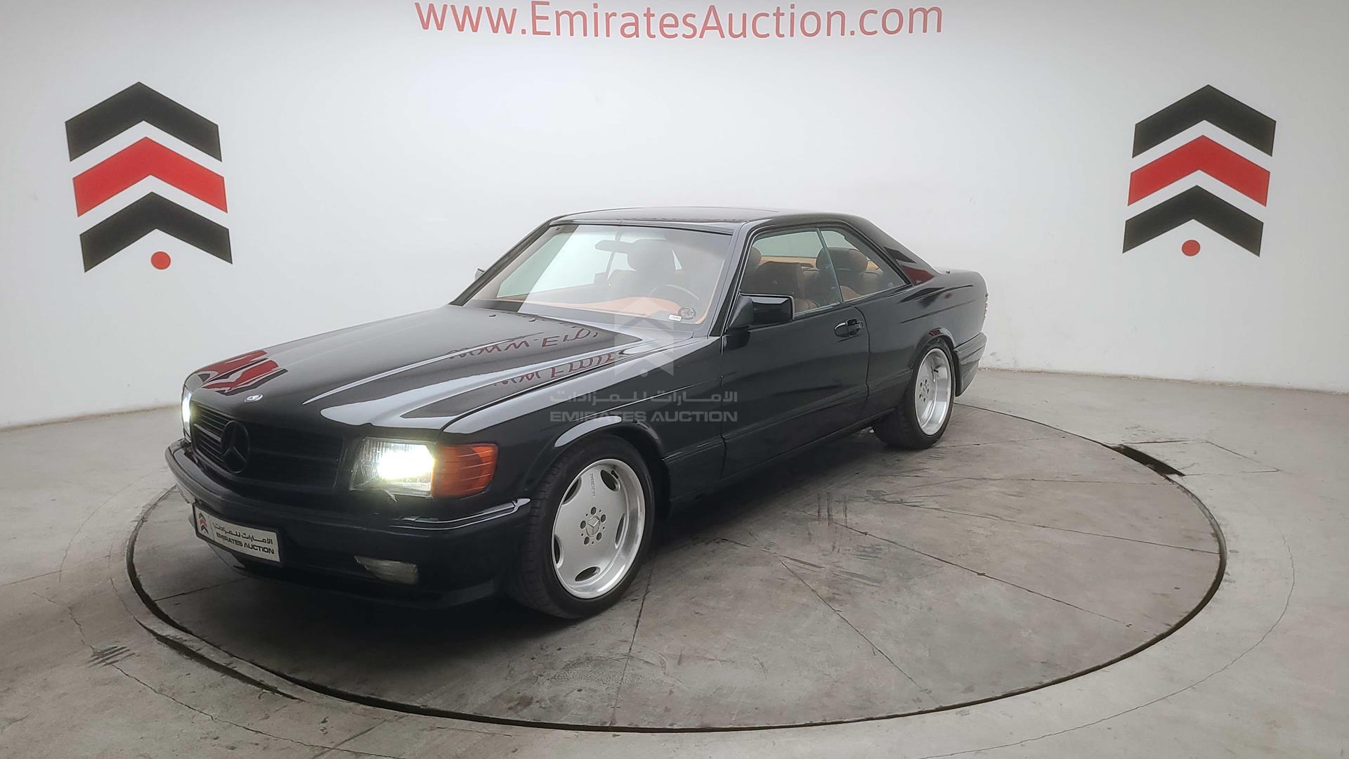 1990 MERCEDES 560 SEC VIN: WDB1260451A563722
