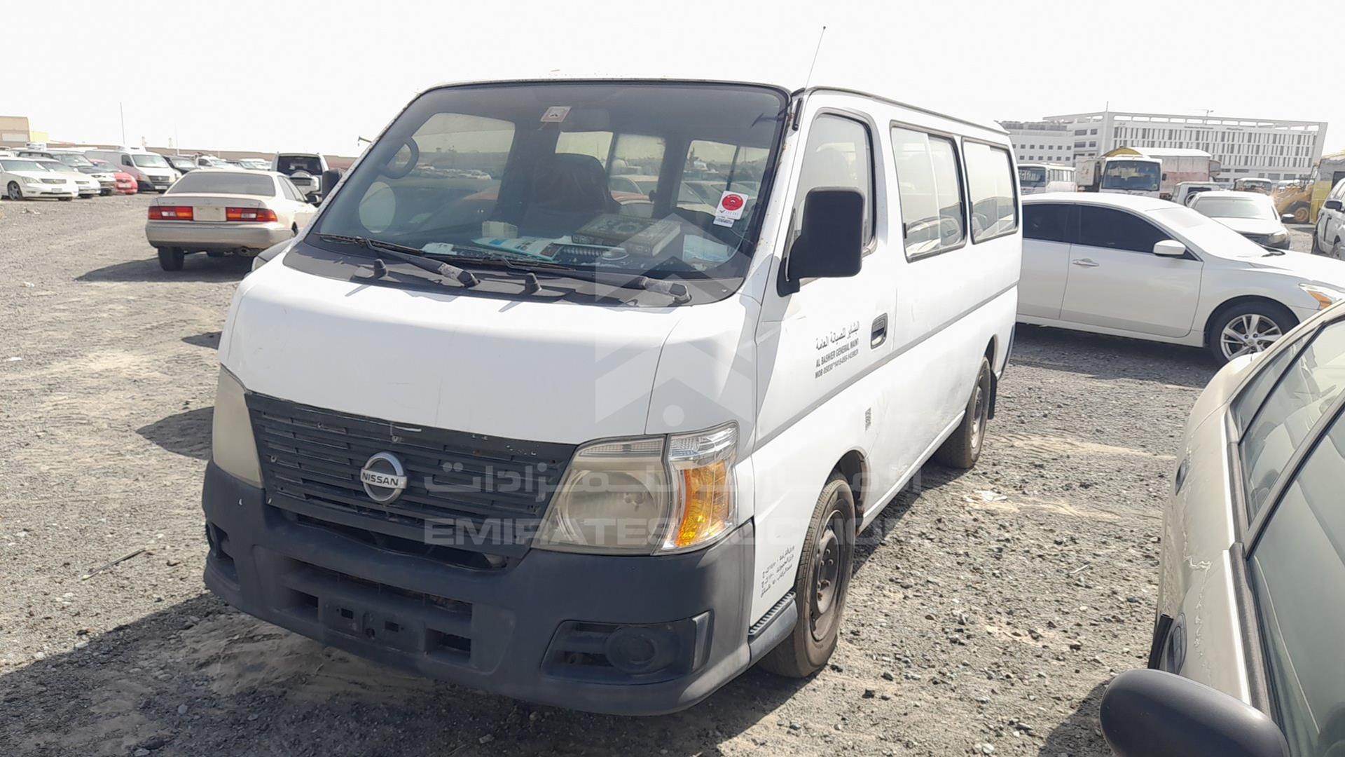 2007 NISSAN URVAN VIN: JN6FE54S77X436136