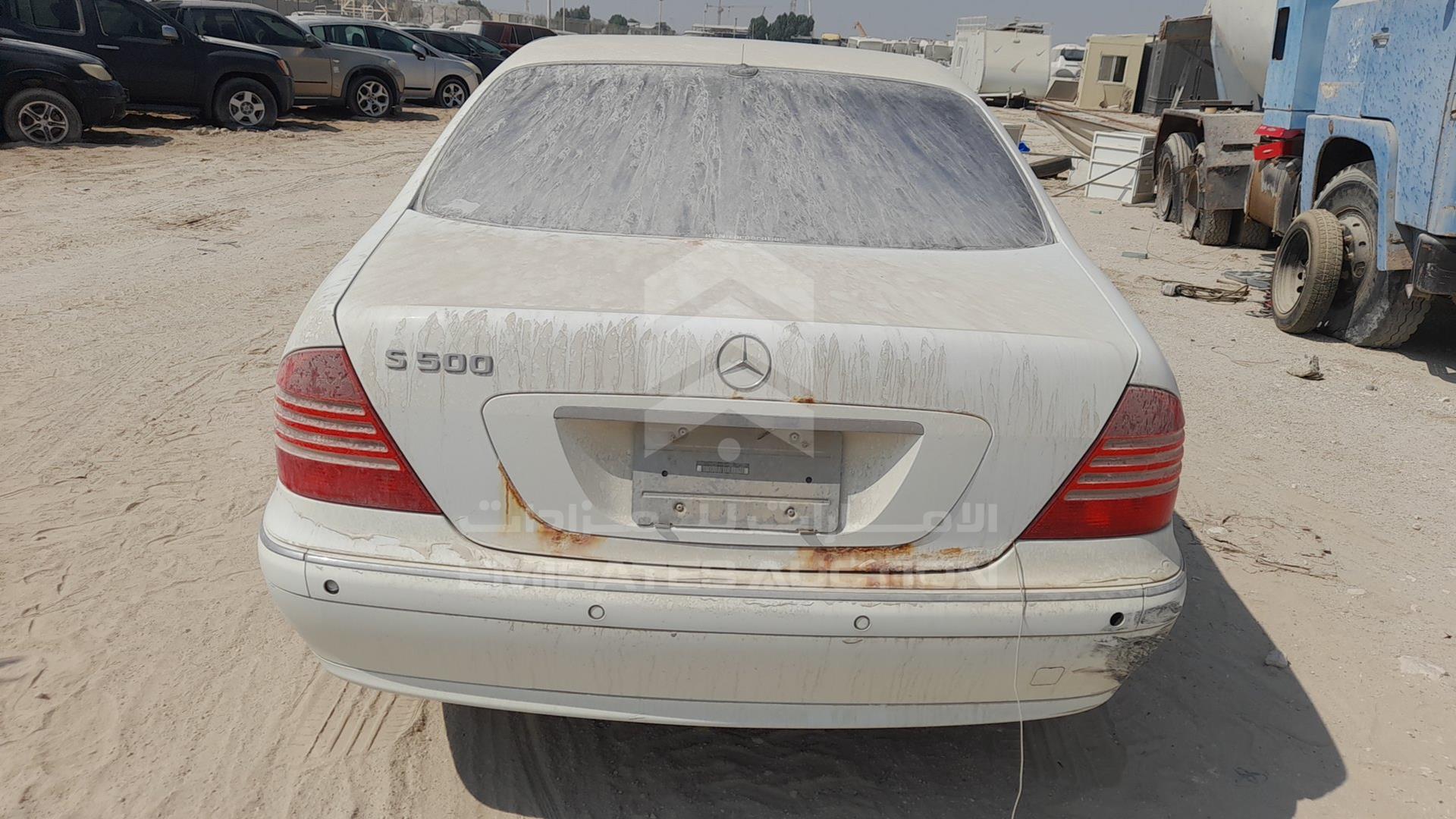 2000 MERCEDES S 500 VIN: WDB2201751A052654