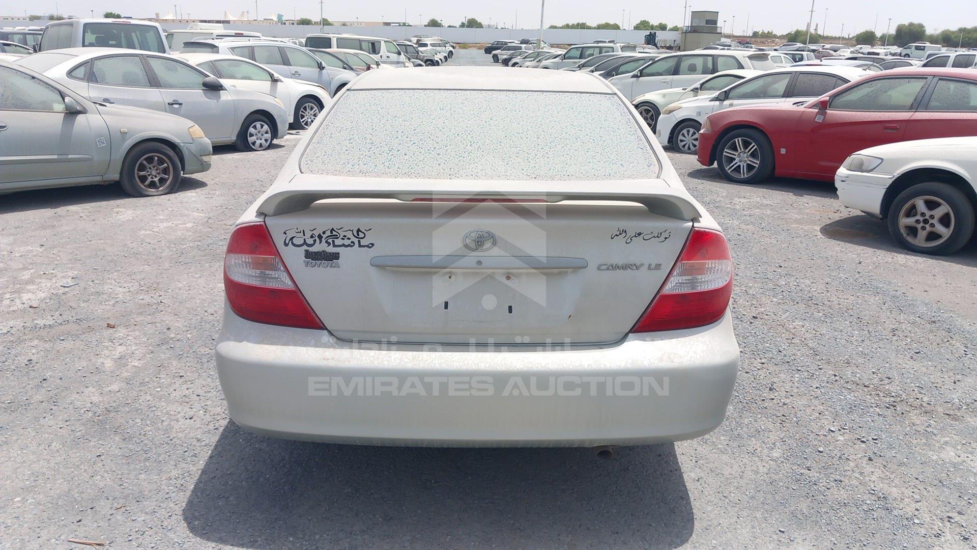 2004 TOYOTA CAMRY VIN: 4T1BE32K54U918671