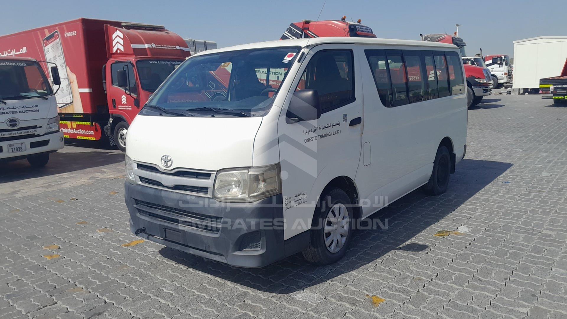 2011 TOYOTA HIACE VIN: JTGJX02P5B0035133