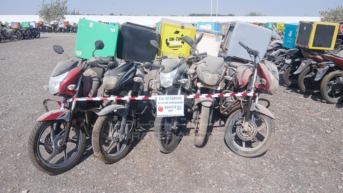 5 Motorbikes — Full Front View — Photo 1