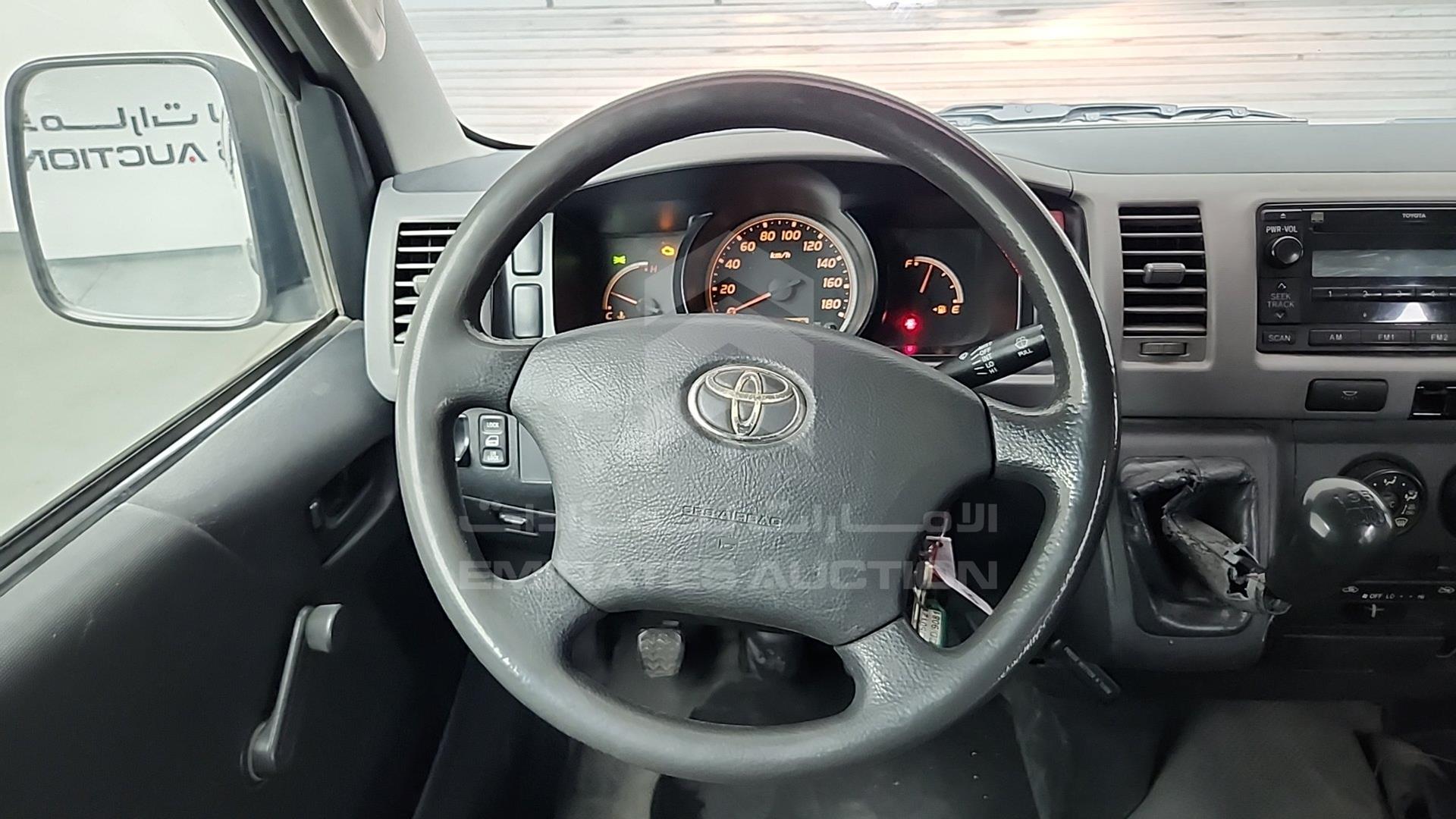 2013 TOYOTA HIACE VIN: JTGSX22P1D6139909