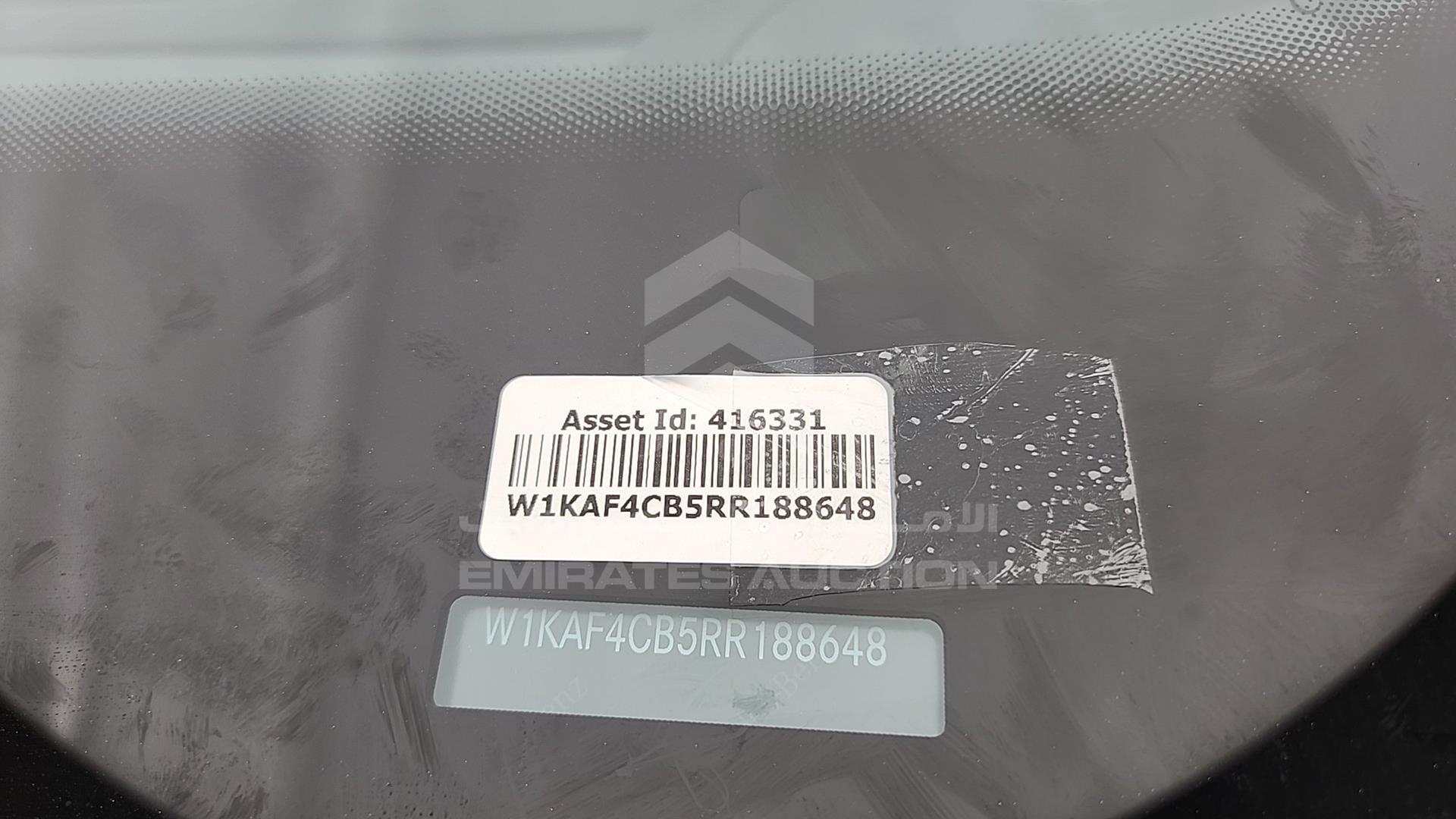 2024 MERCEDES C200 VIN: W1KAF4CB5RR188648