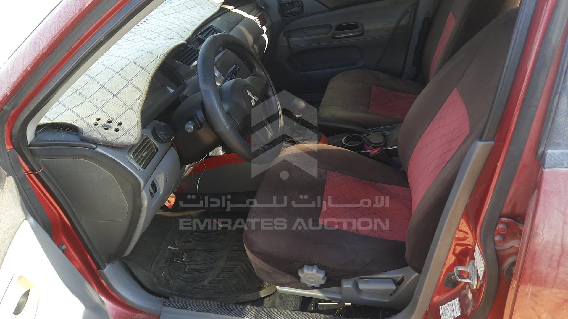 2008 MITSUBISHI LANCER VIN: JMYSNCS1A8U707652