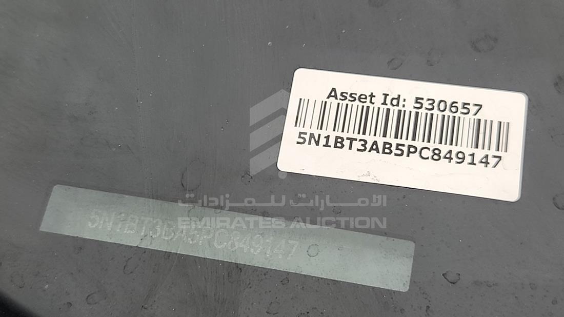 نيسان روج 2023 — رقم الشاسيه على الهيكل — صورة 4