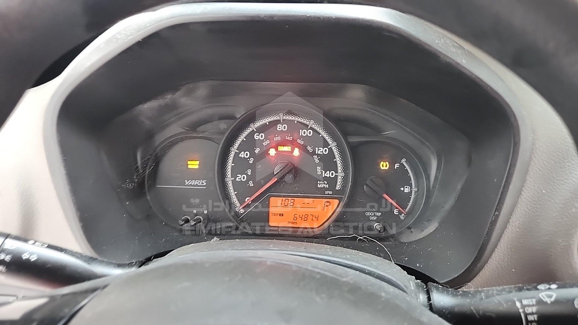 2015 TOYOTA YARIS VIN: VNKKTUD33FA028784