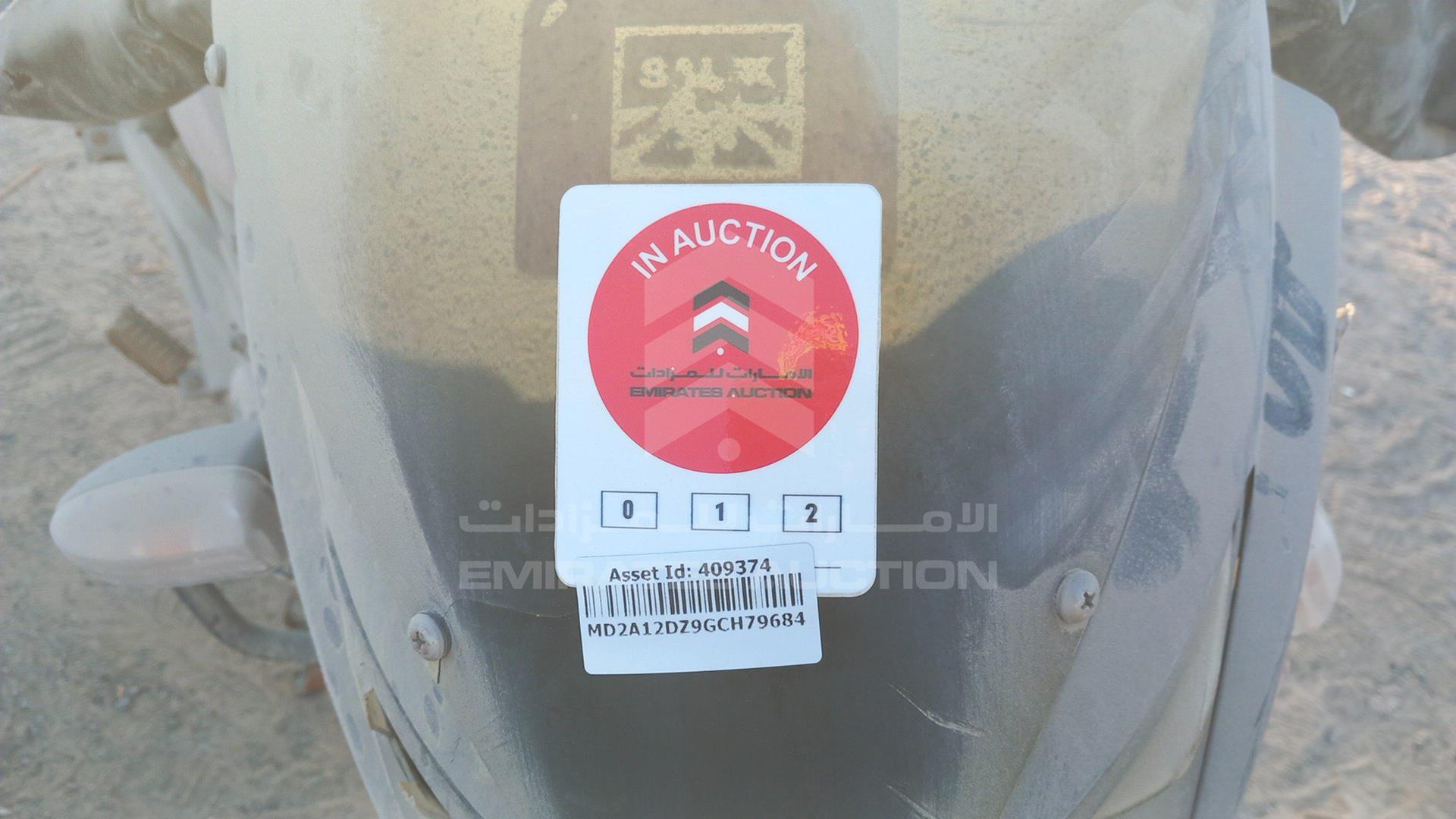 2017 BAJAJ PULSAR 180CC VIN: MD2A12DZ9GCH79684