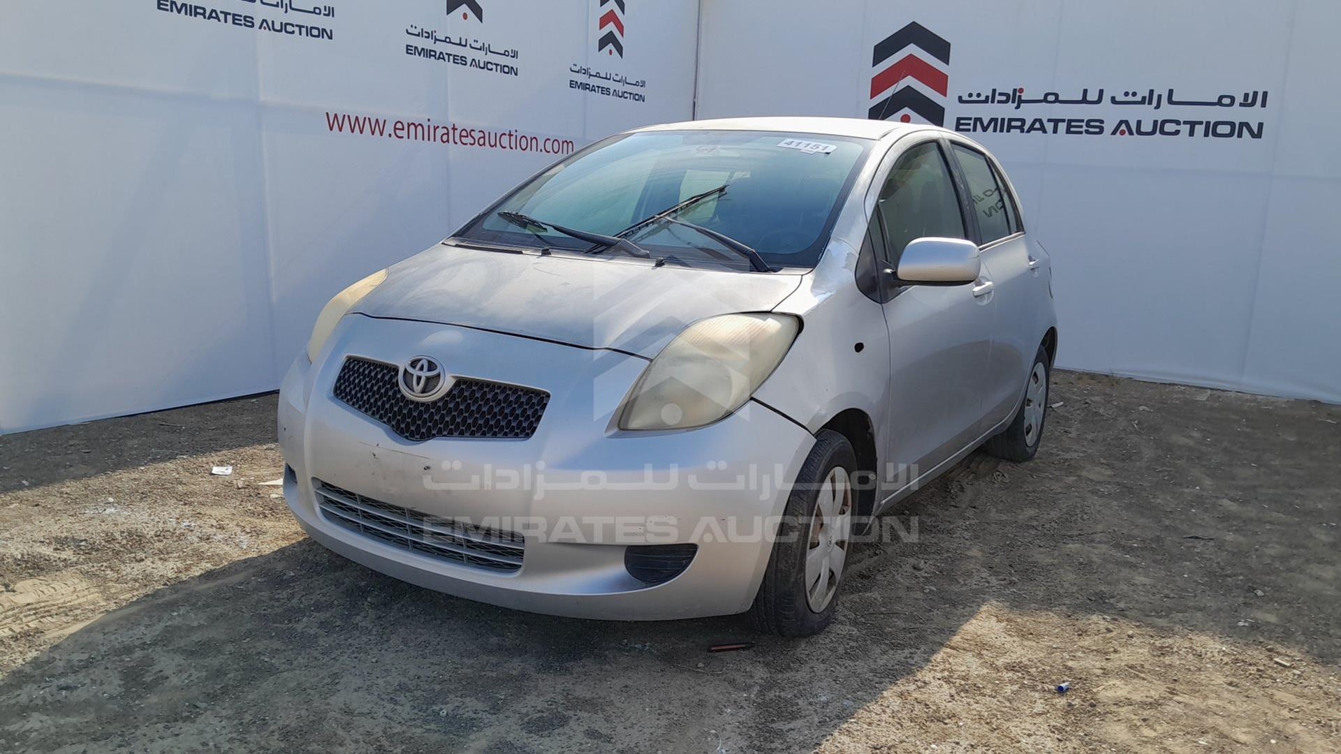 2008 TOYOTA YARIS VIN: JTDKW923585114707