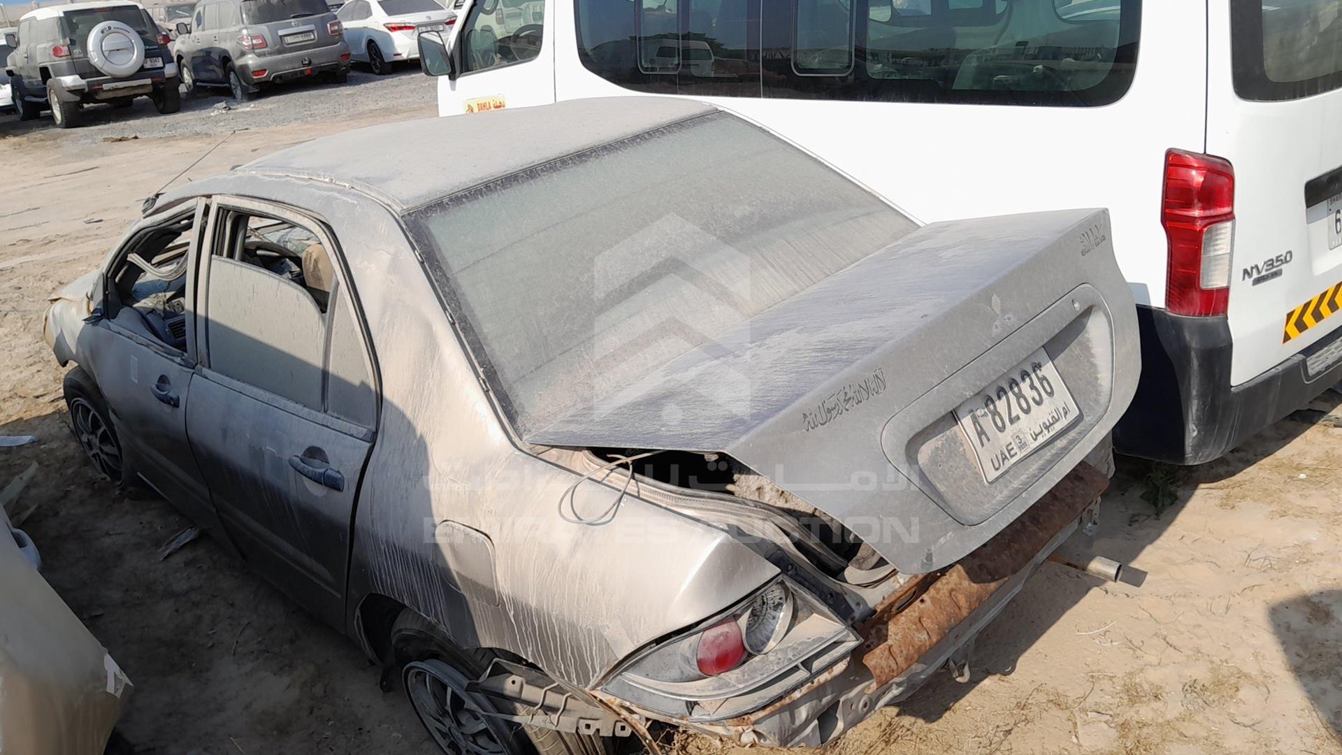 2004 MITSUBISHI LANCER VIN: JMYSRCS1A4U782358
