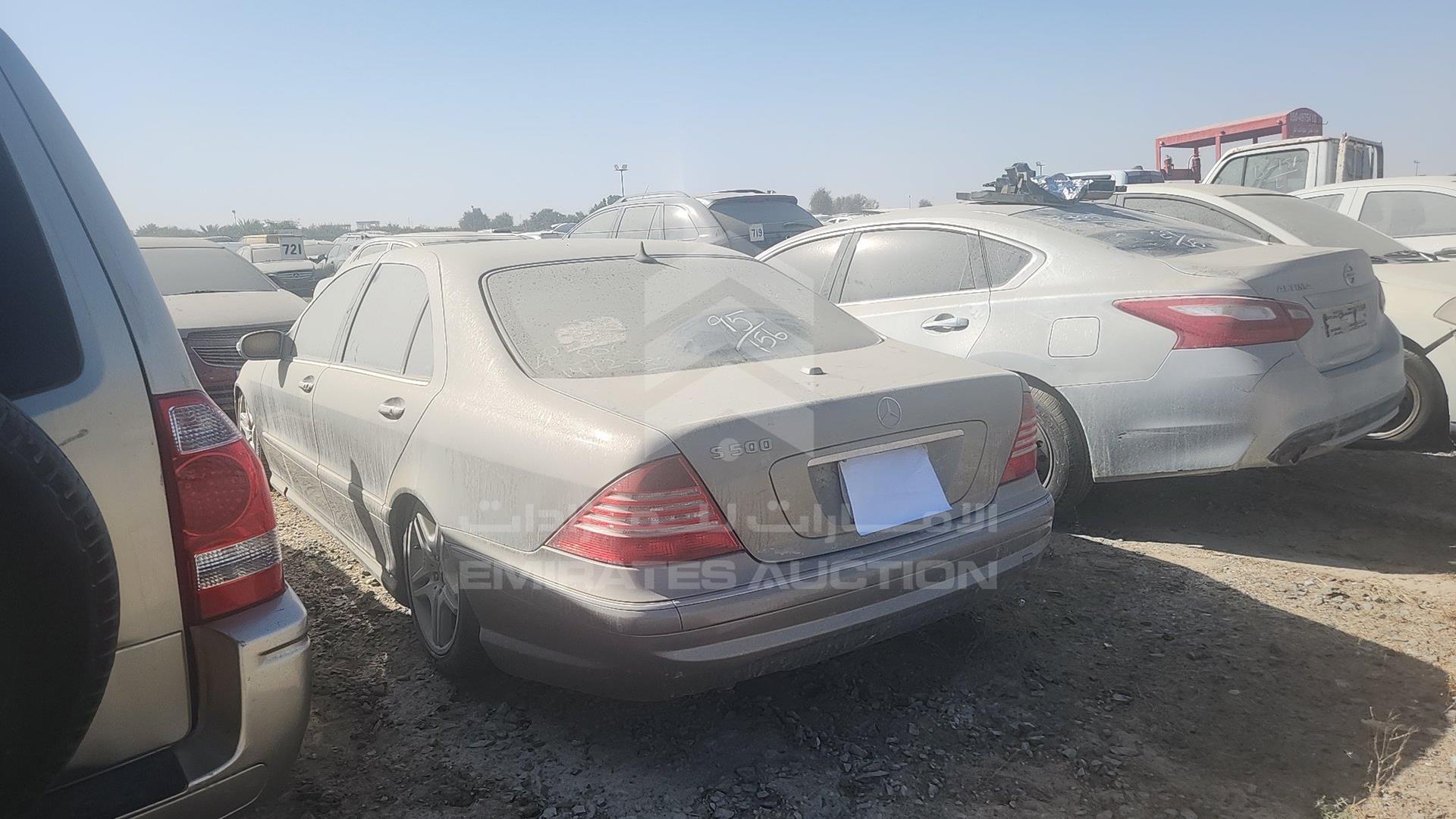 2006 MERCEDES S 500 VIN: WDBNG75JX6A480433
