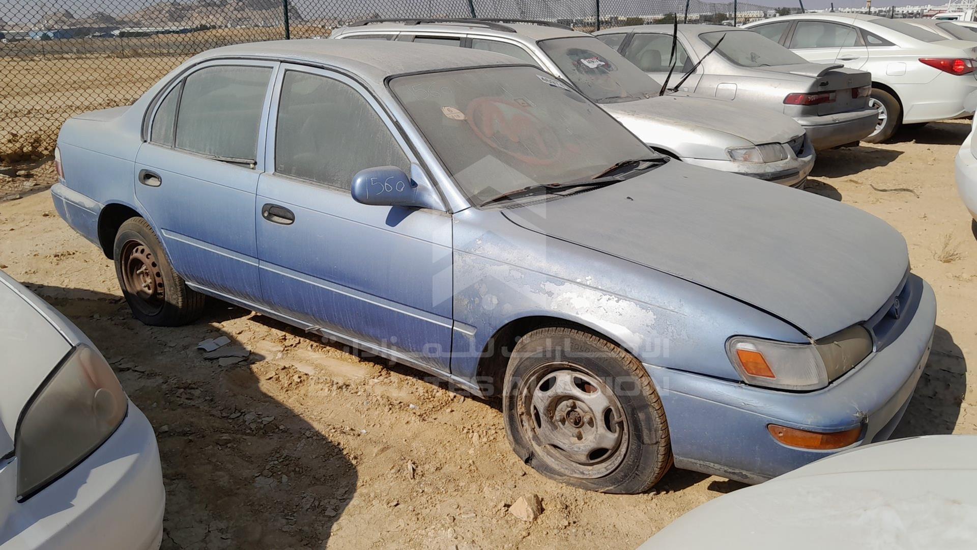 1996 TOYOTA COROLLA VIN: 2T1BA02E3TC156235