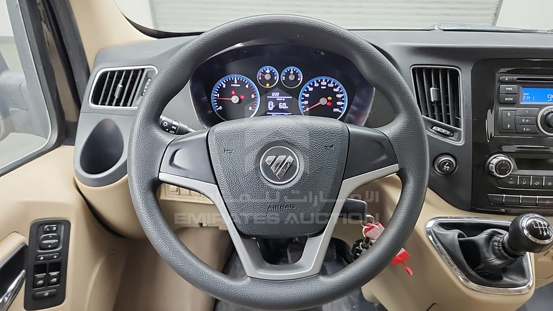2016 FOTON TOANO VIN: LVCB2NBA5GS061766