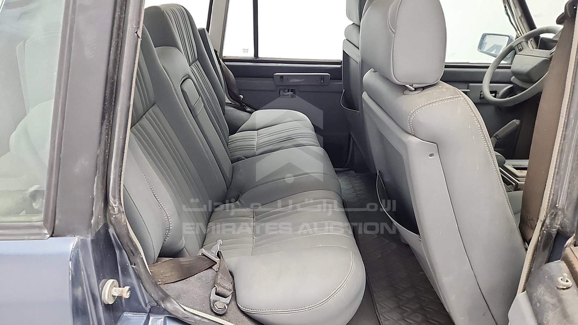 1987 LAND ROVER RANGE ROVER VIN: SALHV1140HA296647