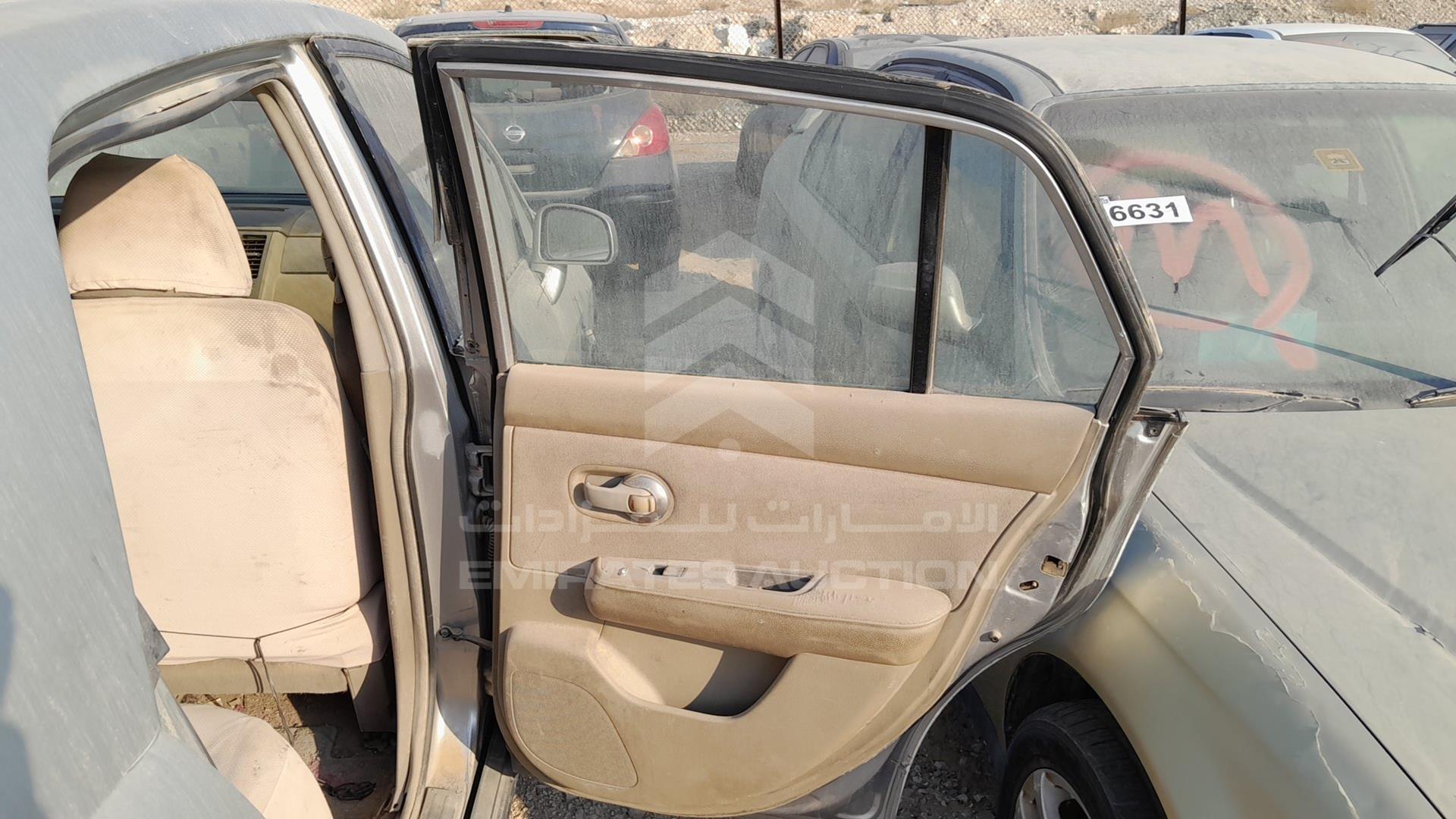 2008 NISSAN TIIDA VIN: JN1CC11C88T016009