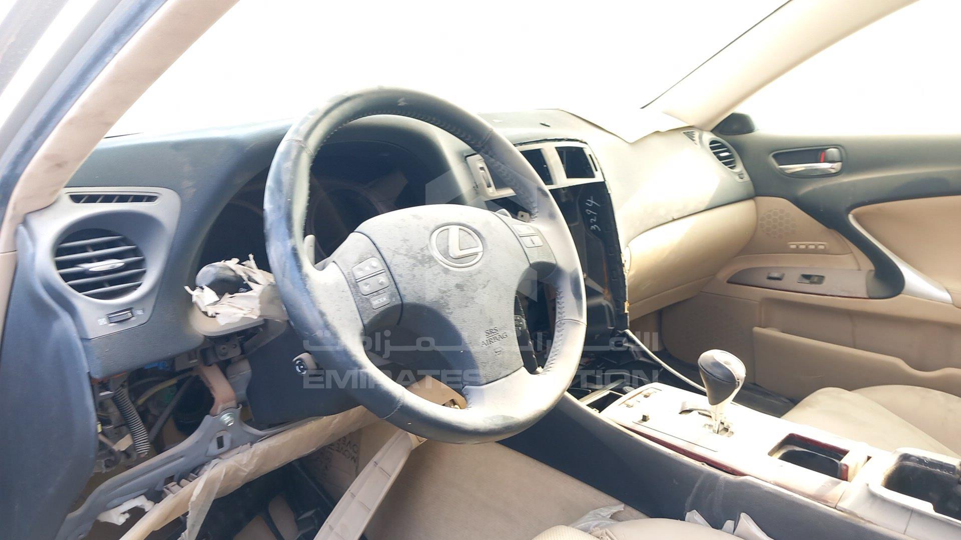 2008 LEXUS IS300 VIN: JTHBG262882016731