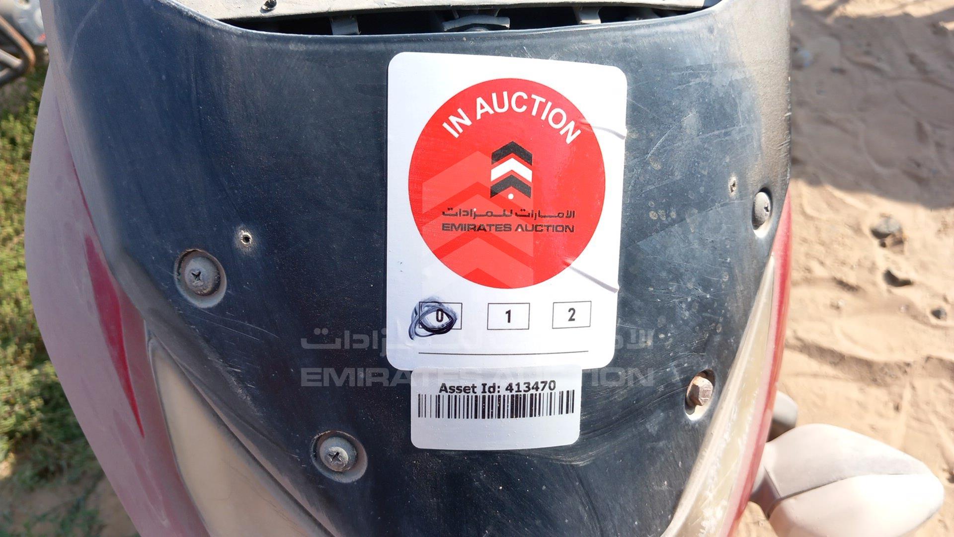 2016 HONDA MOTORBIKE VIN: ME4KC2035G8002980