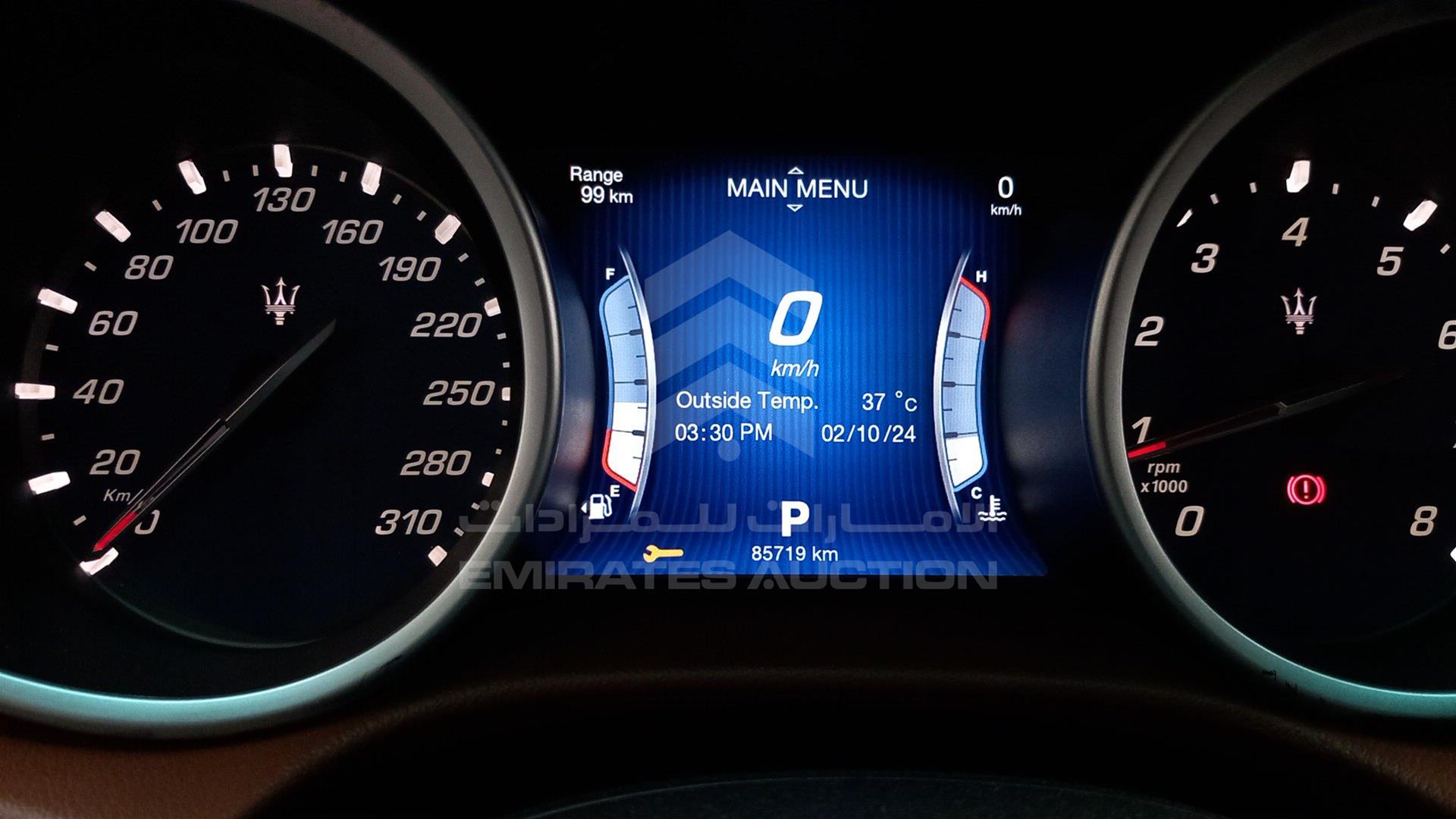 2016 MASERATI GHIBLI VIN: ZAMSS57F8G1179799
