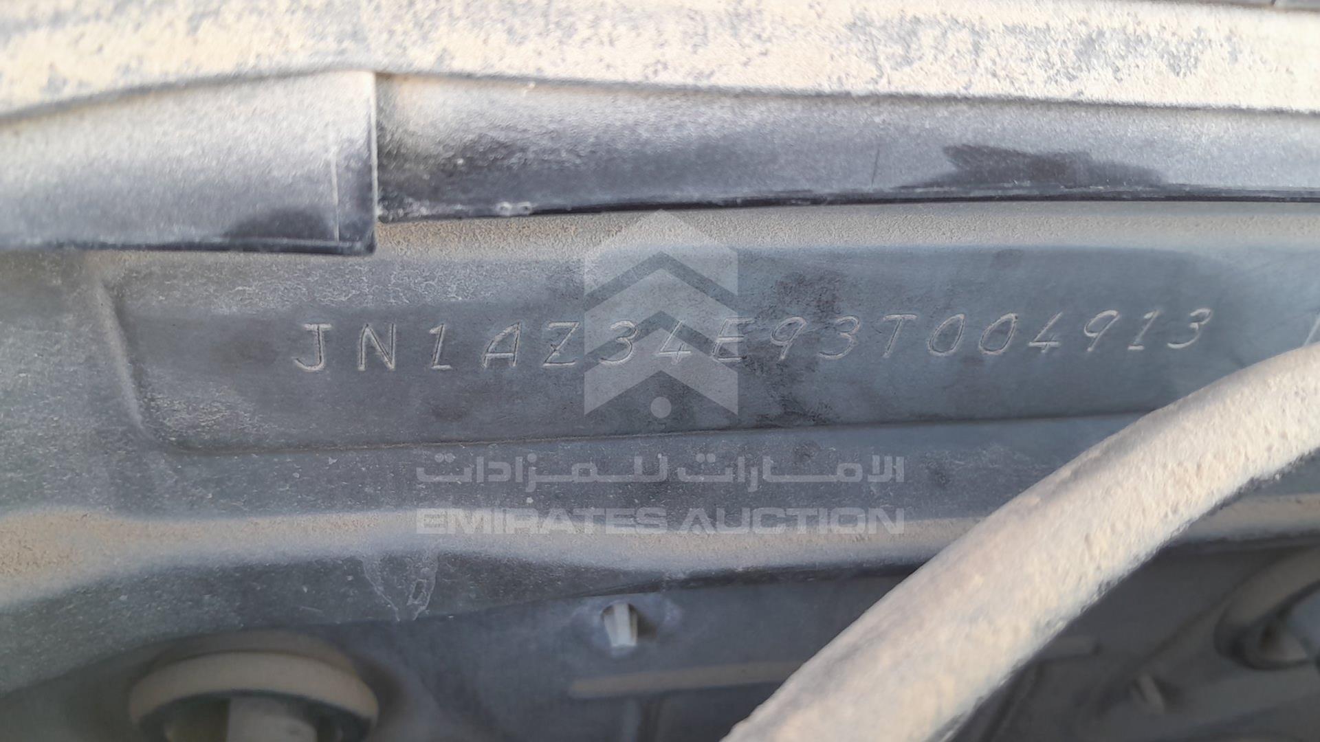 2003 NISSAN Z350 VIN: JN1AZ34E93T004913