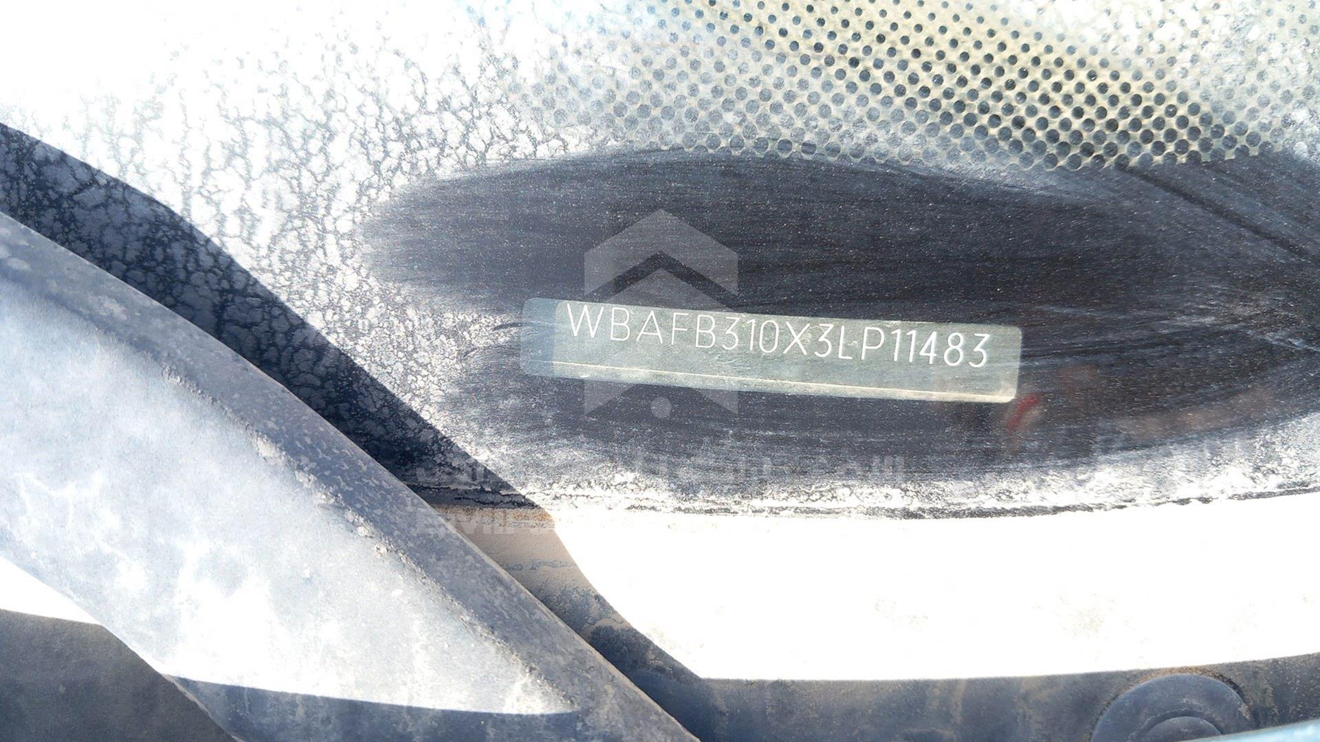 2003 BMW X5 VIN: WBAFB310X3LP11483