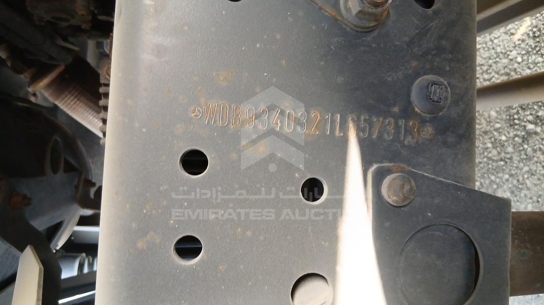 Mercedes 1844 — VIN on Frame — Photo 2