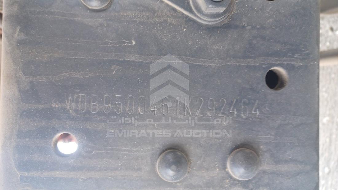 مرسيدس 1840 1998 — رقم الشاسيه على الهيكل — صورة 2