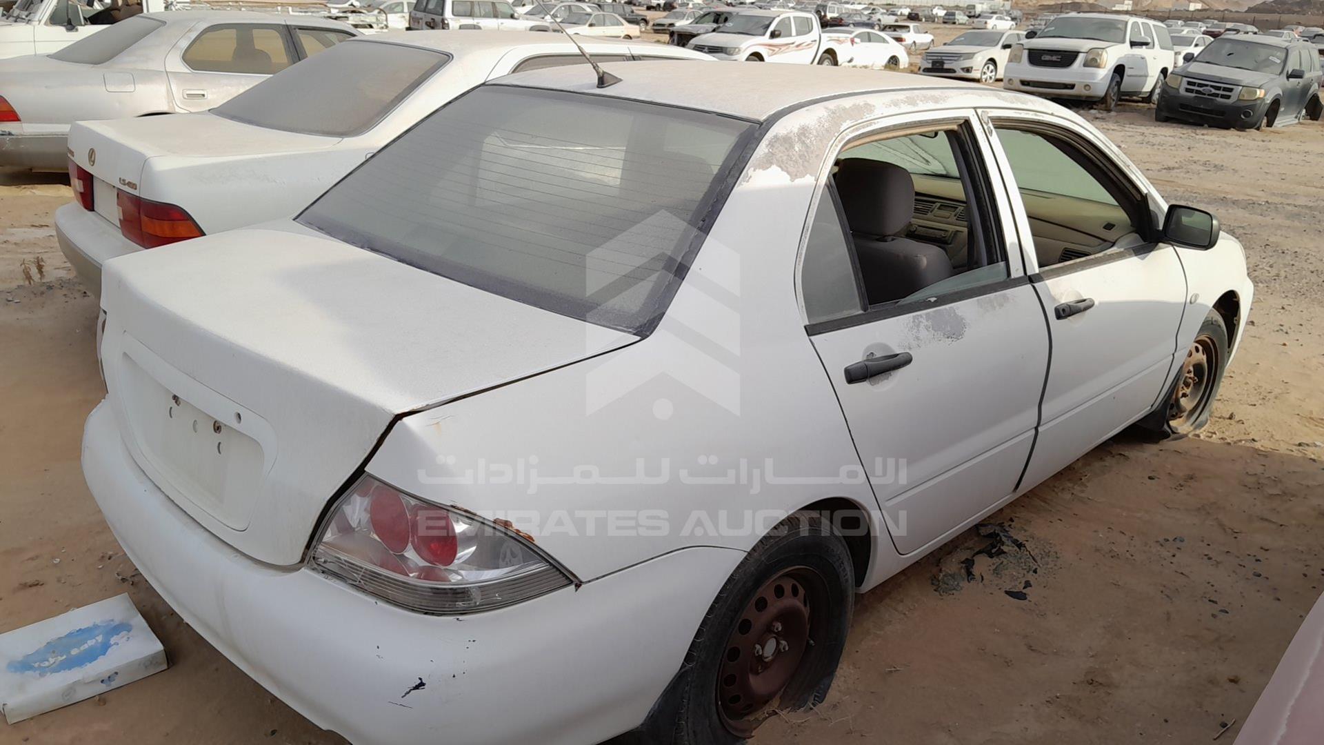 2008 MITSUBISHI LANCER VIN: JMYSRCS1A8U738708