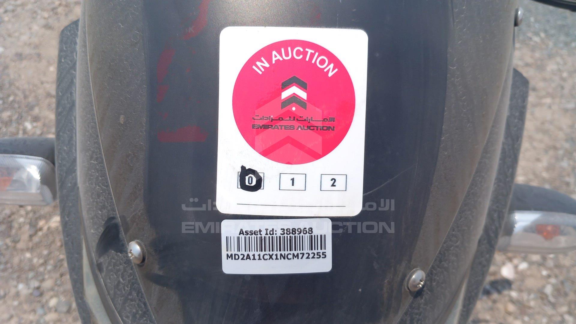 2022 BAJAJ 150 CC VIN: MD2A11CX1NCM72255