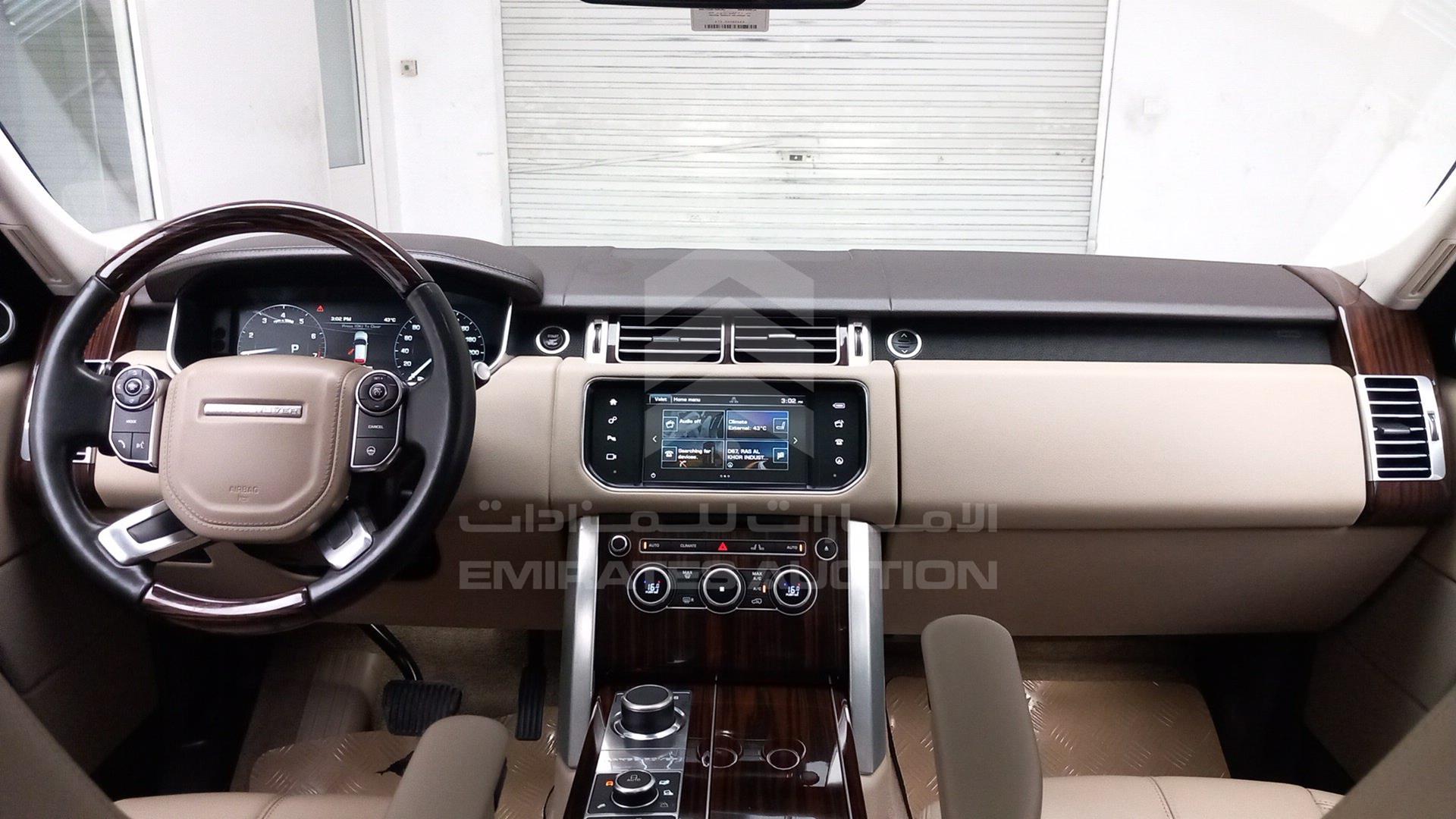 2016 RANGE ROVER HSE VIN: SALGA2DF2GA309276