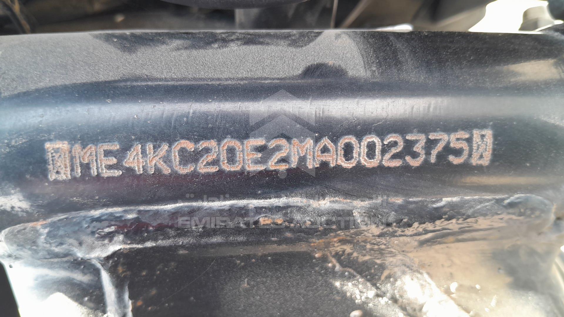 2021 HONDA UNICORN VIN: ME4KC20E2MA002375