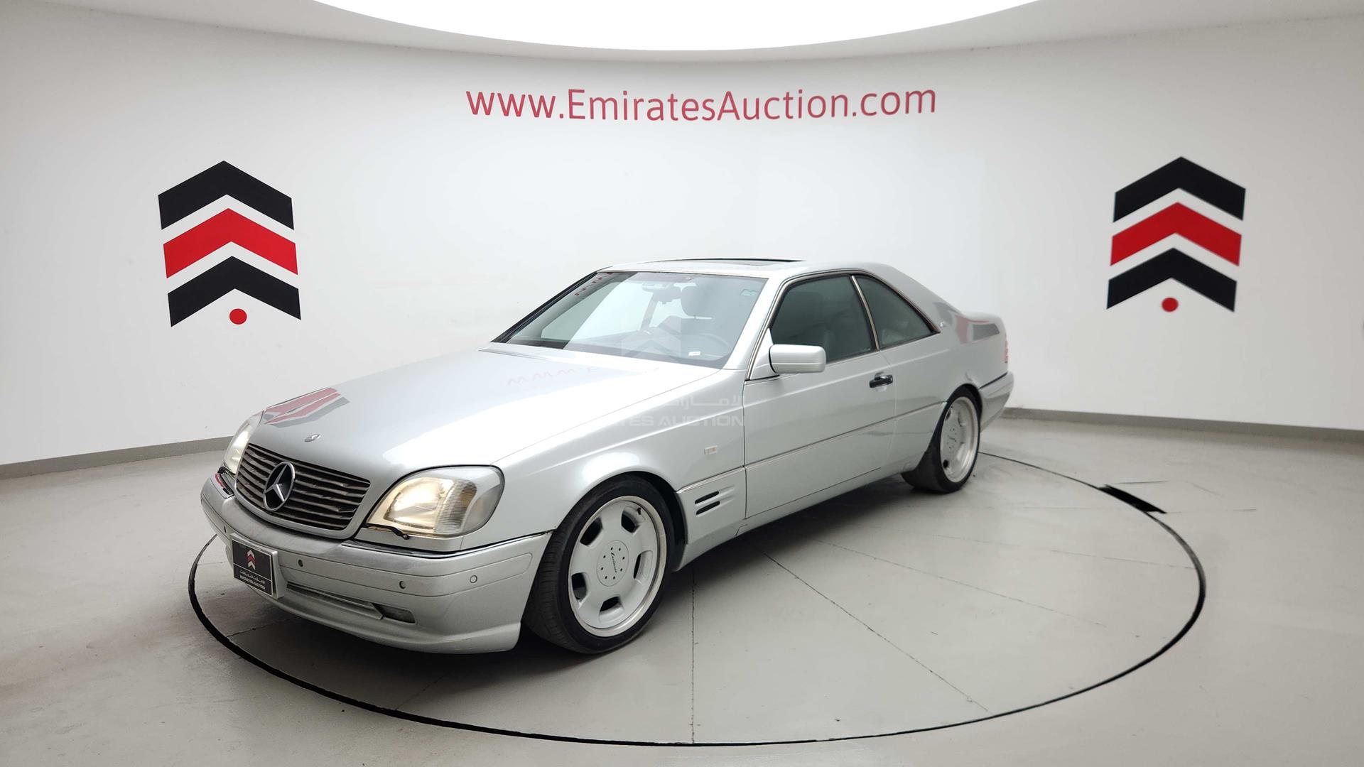 1997 MERCEDES CL 600 VIN: WDB1400761A337633