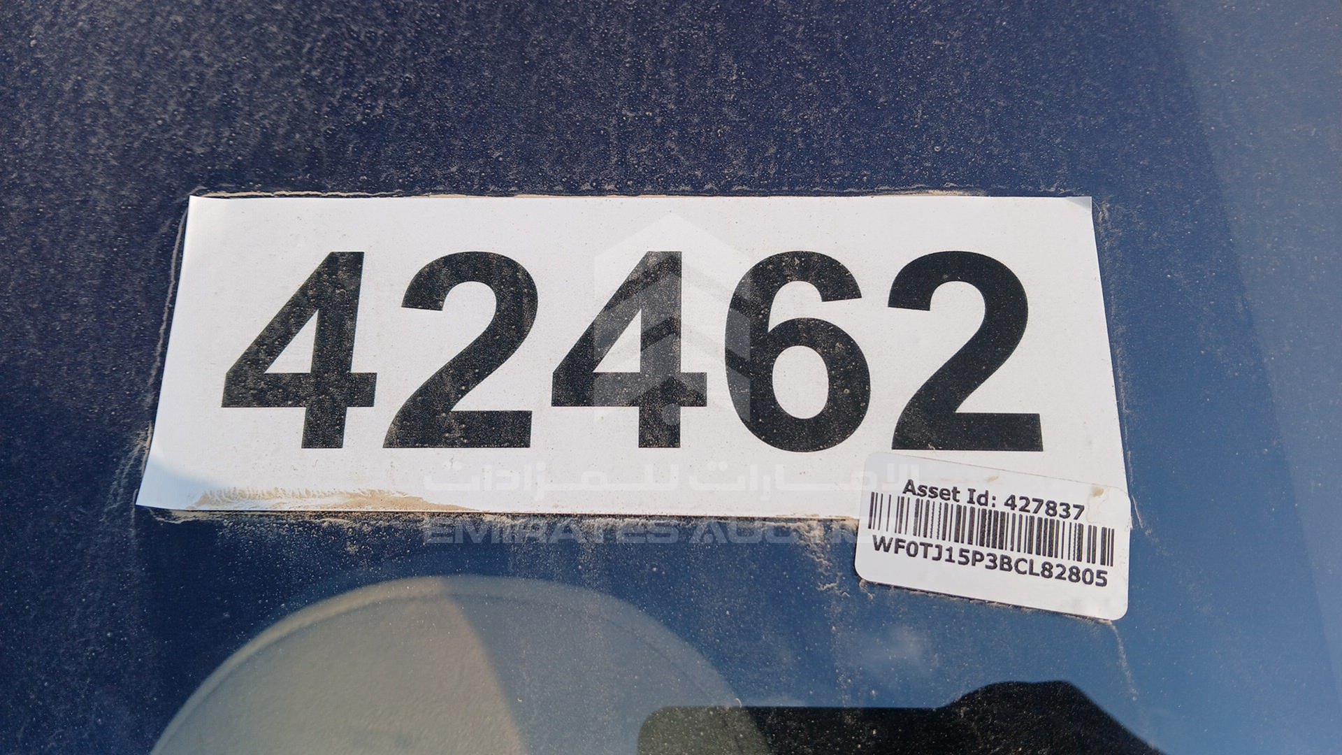 2011 FORD FIESTA VIN: WF0TJ15P3BCL82805