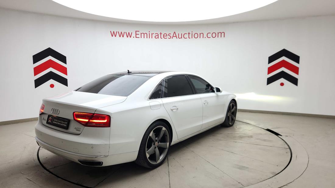 2013 Audi A8 — Rear Right Angle — Photo 11