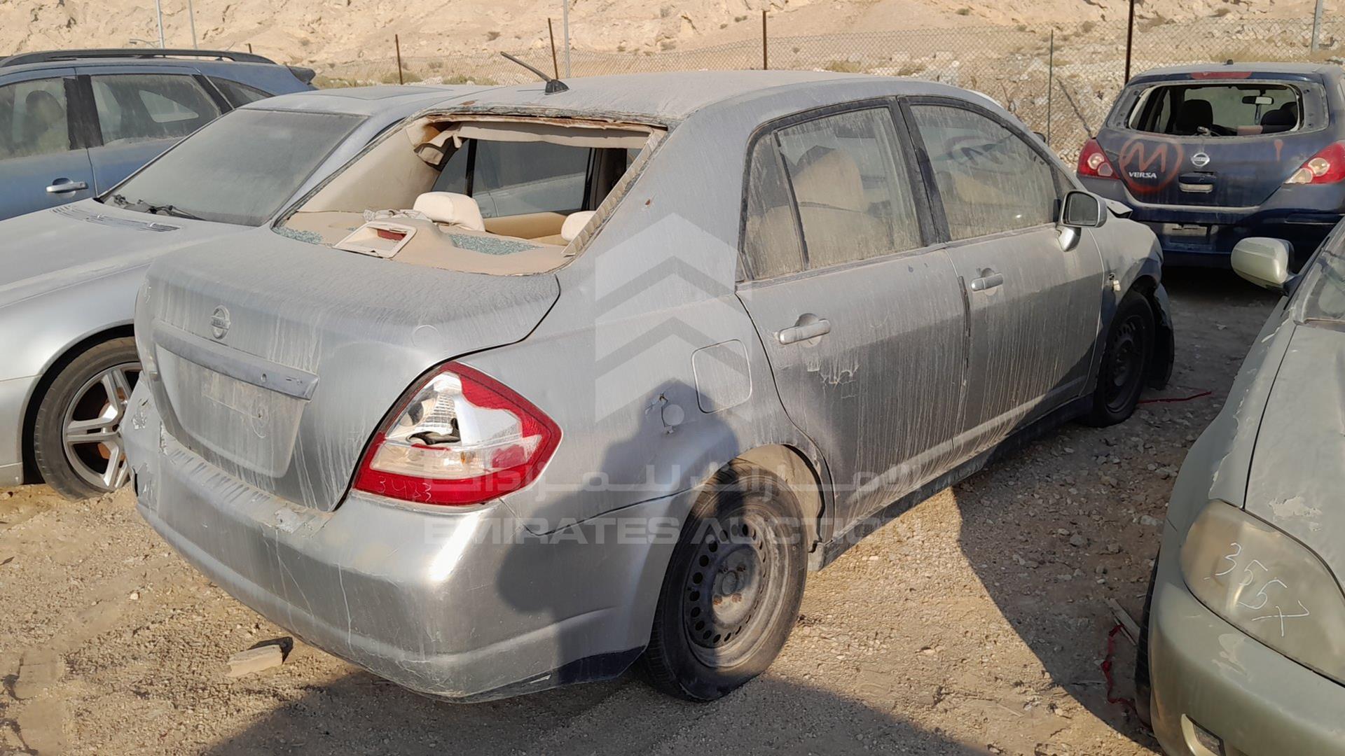 2008 NISSAN TIIDA VIN: JN1CC11C88T016009