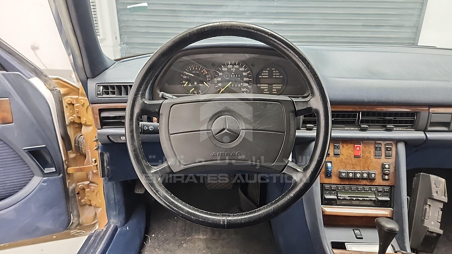 1988 MERCEDES SEL 560 VIN: WDB1260371A413501