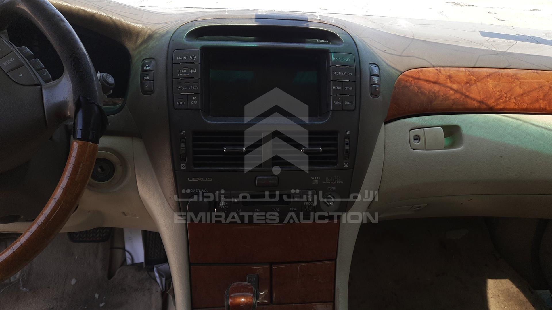 2003 LEXUS LS 430 VIN: JTHBN30F330115999