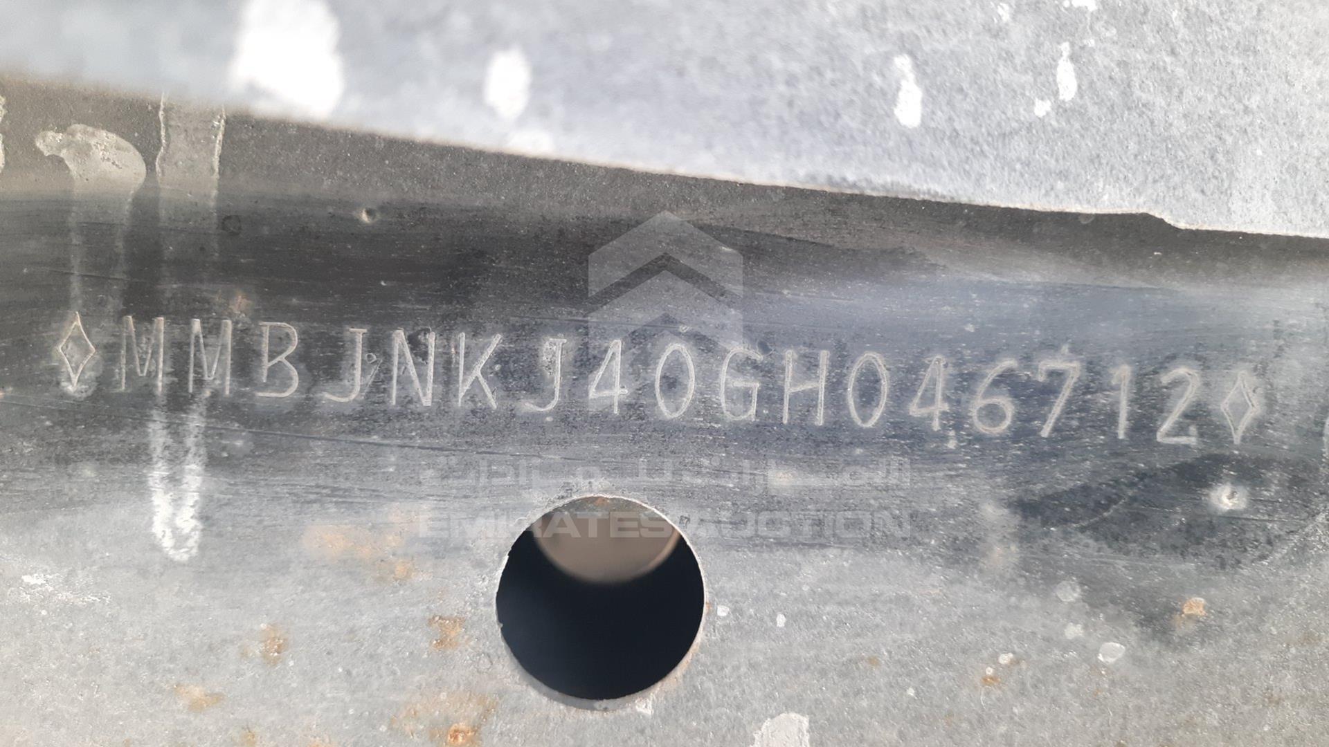 2016 MITSUBISHI L 200 VIN: MMBJNKJ40GH046712